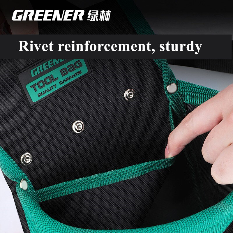 GREENER-Multi-Function Saco De Armazenamento, Oxford Cloth Waist Pack, Hardware Repair Tool, Pocket Wrench, Cinto Doméstico, Alicate, Eletricista