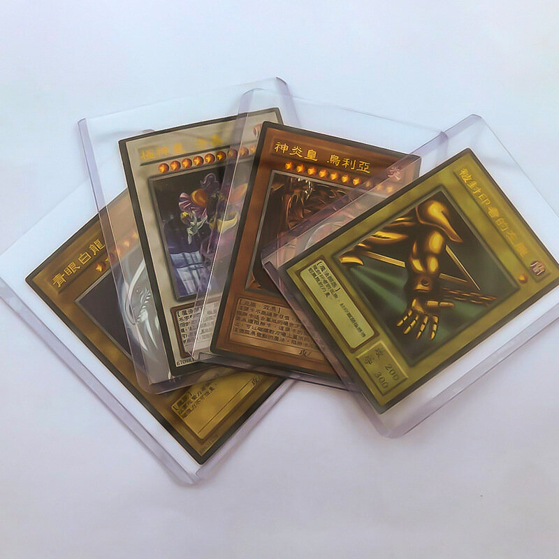 35pt Topload Card Holder 3X4 "carte da gioco da tavolo Protector Gaming custodia per carte collezionabili per calcio basket Sport Cards