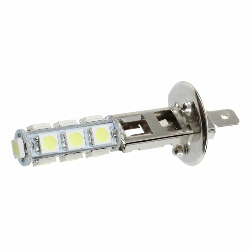 Lampe Sunshine H1 blanche 13 SMD 5050, 2 pièces, éclairage automatique, puces LED