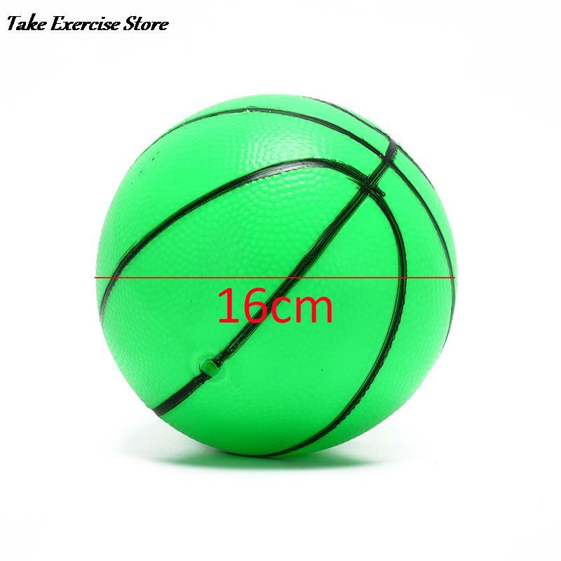 Brinquedo inflável 16cm dos esportes adultos do miúdo da bola de praia do voleibol do basquetebol do pvc da cor aleatória