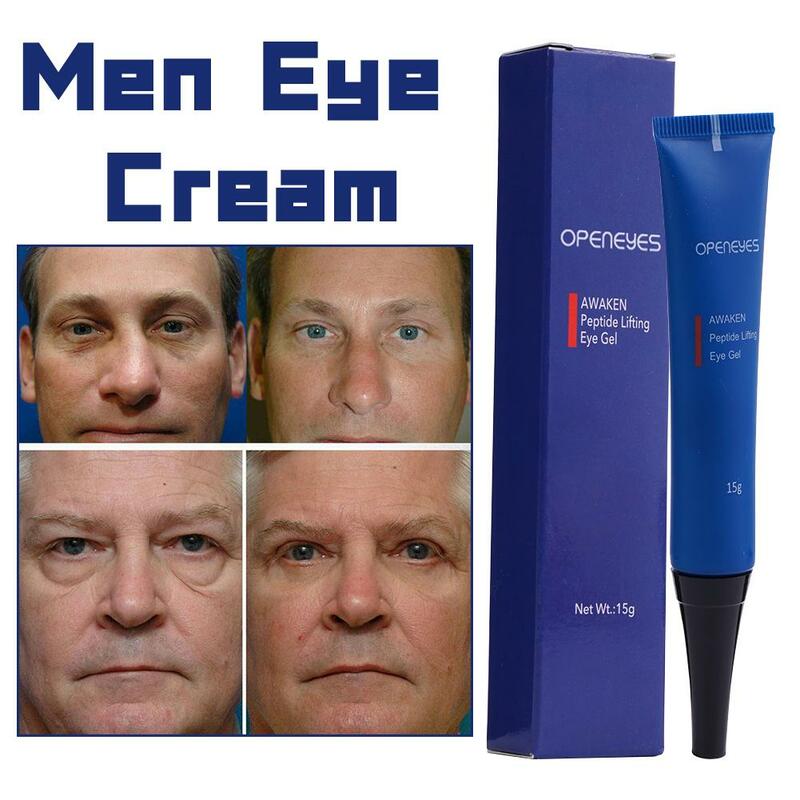 1/2/3/5PCS Men Retinol Anti Wrinkle Eye Cream Anti Dark Circles Remove Eye Bags Fade Fine Line Lifting Firming Moisturizer Skin
