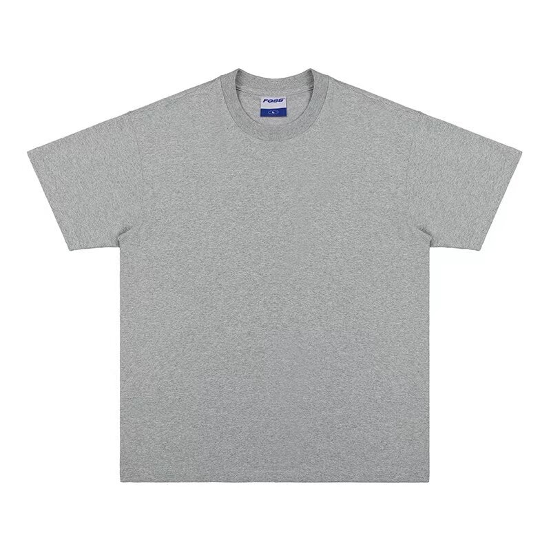 ExtFine 230GSM 95% cotone T-Shirt per uomo 2024 T-Shirt Basic oversize maglietta con spalla scesa Streetwear top Tee K2Y