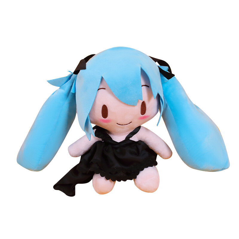 28cm Anime Hatsune Miku Tiefsee Mädchen Cosplay Spielzeug Plüsch Puppe Kinder Weihnachts geschenk