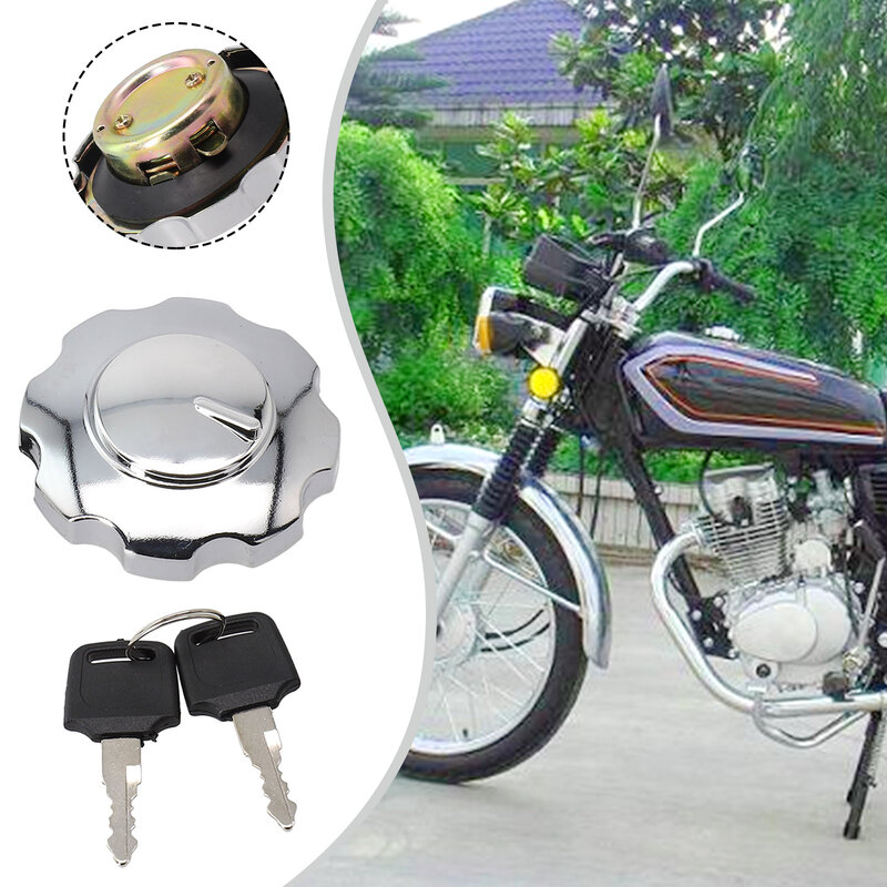 Tapa de tanque de combustible para motocicleta, accesorio de aleación de aluminio, cubierta de Gas para mantener el flujo de aire, práctica, Universal, 1 piezas