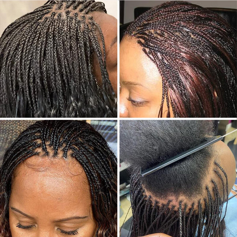 Extensión de cabello humano brasileño liso a granel, extensiones de cabello trenzado Remy sin trama para mujeres negras, trenzas de ganchillo 50g 100g