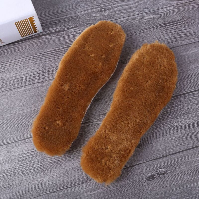Camping อุปกรณ์ Warm Heated Insoles Soles สำหรับรองเท้าฤดูหนาวหนาอุ่น Insoles Breathable Fur Insoles Pad ฟุตอุ่น