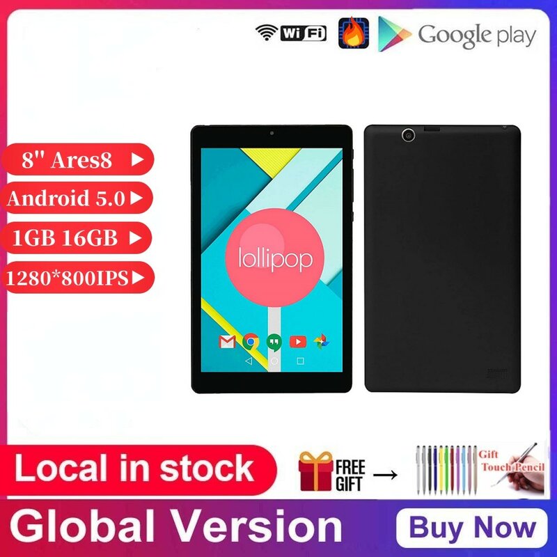 Google Player 8'' Ares8 Nextbook Intel Atom Z3735G Quad-Core 1GB RAM 16GB ROM Android 5.0 HDMI-compatible 1280*800IPS Tablets PC