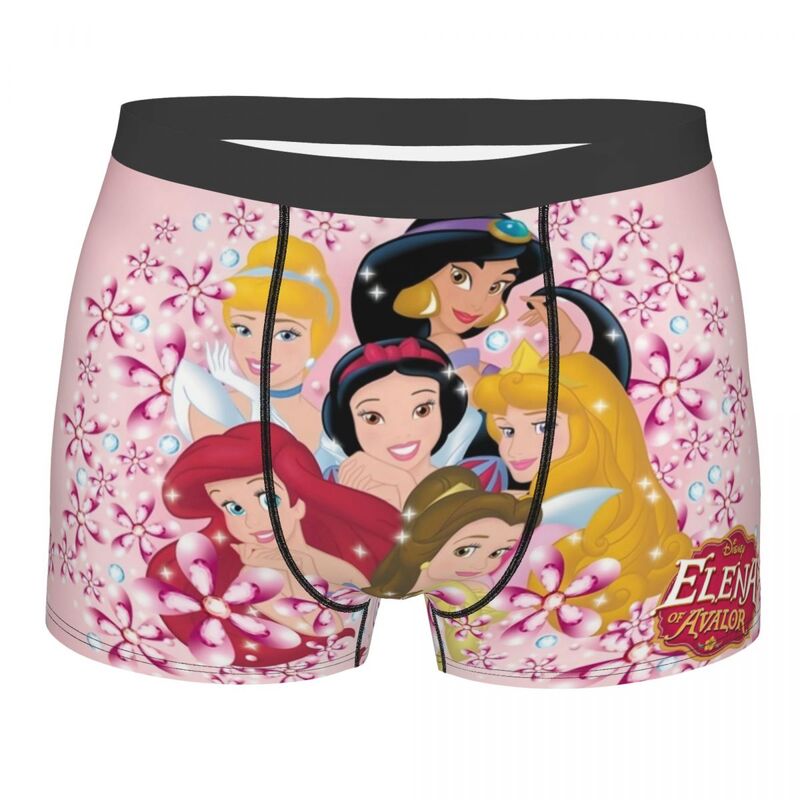 Disney Elena Of Avalor Adventure Boxer celana pendek untuk pria pakaian dalam inspirasional Anime untuk celana dalam Breathable