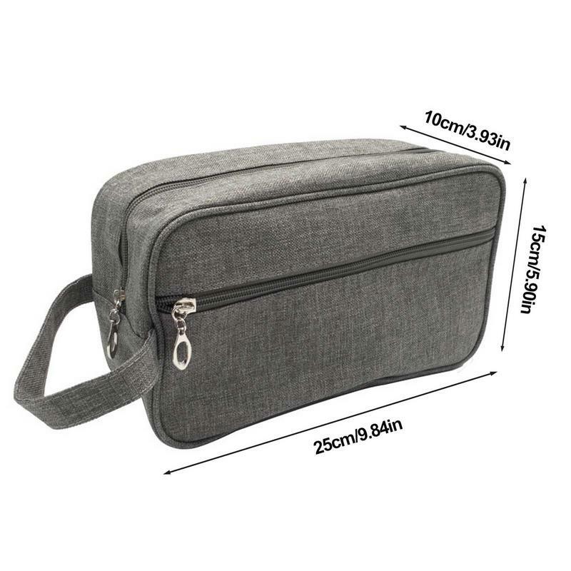 Bathroom Bag Waterproof Toiletry Bag Shaving Bag For Toiletries Accessories Storage Bags With Handle For Cosmetics And