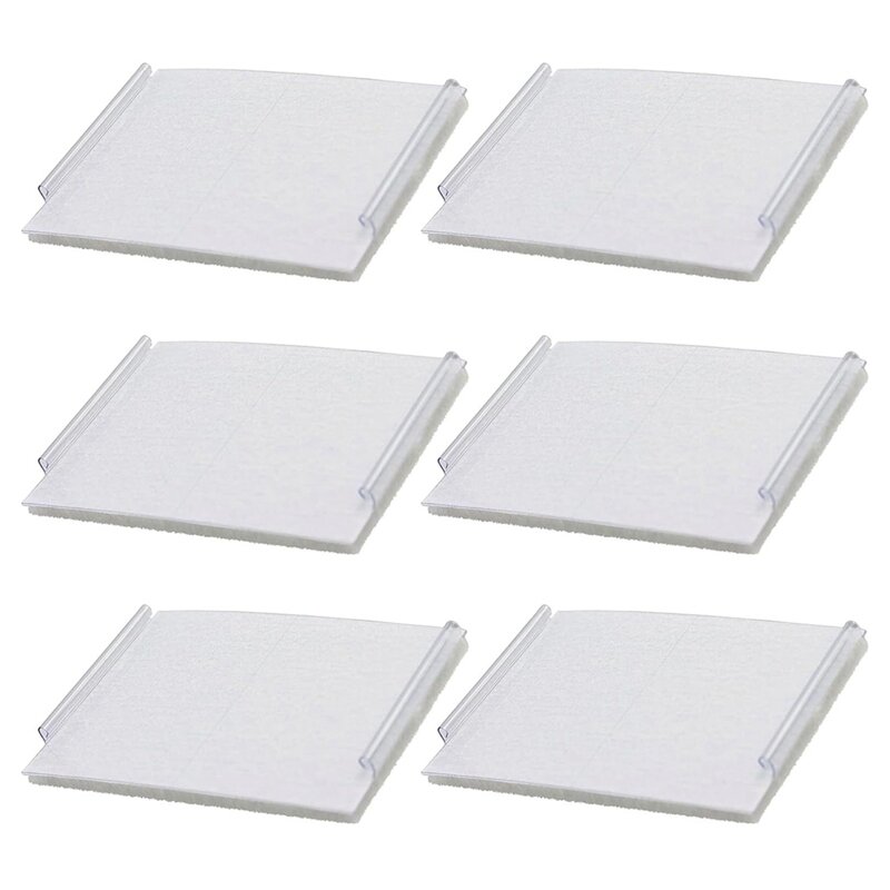 Paquete de almohadillas de repuesto para bordeadora de pintura, recargas de almohadilla para bordeadora, fácil de instalar, 6 unidades