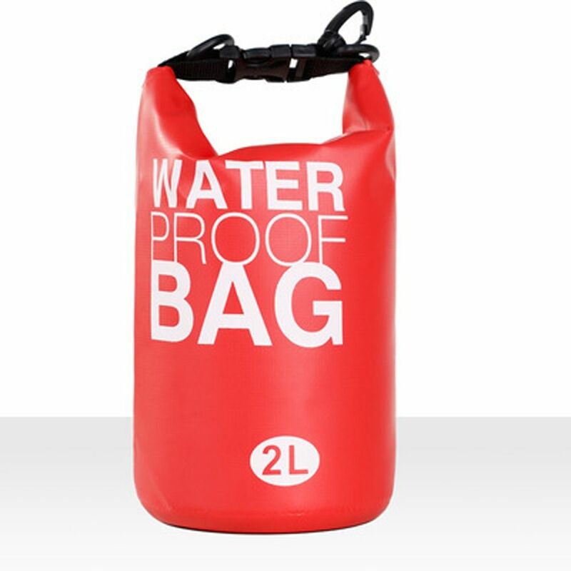 2-литровый водонепроницаемый рюкзак для каноэ, дайвинга, реки