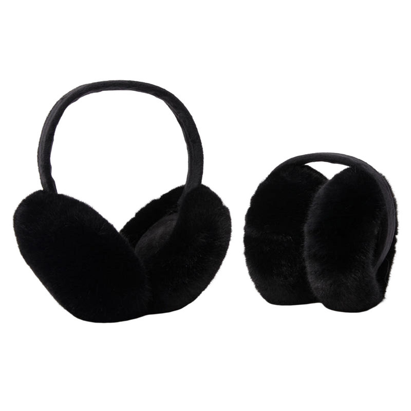 Fluffy Lightweight Ear Wamer with Removable Ear Bags for Cleaning Great Gift for Sister Wife Girlfriend