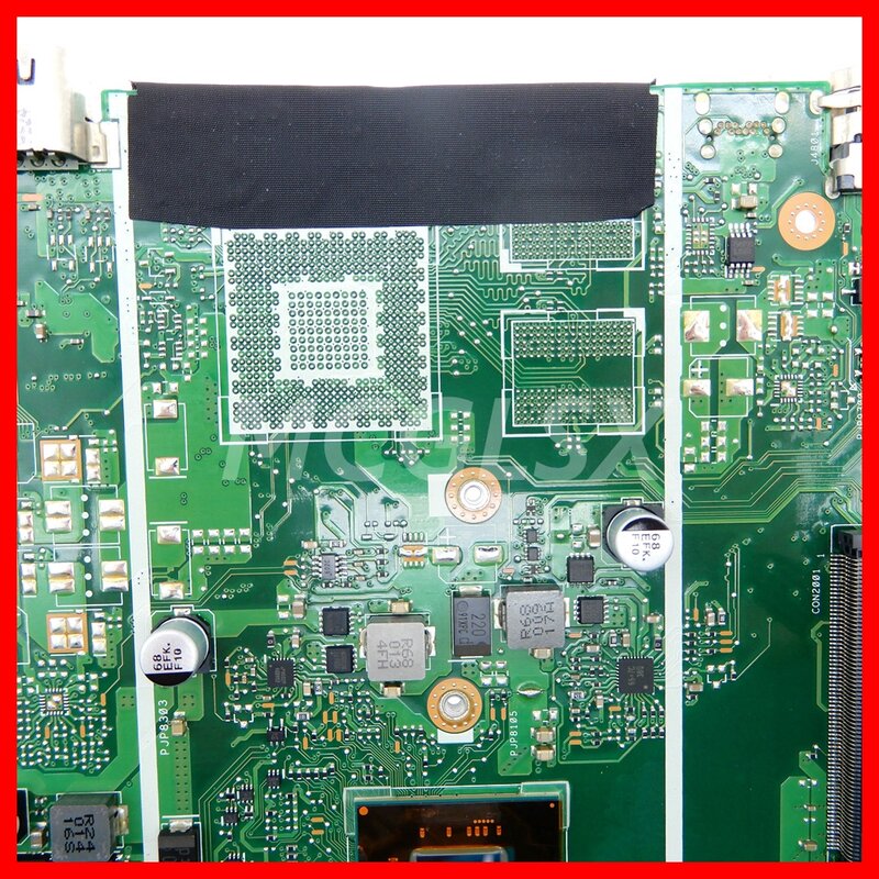 Placa base X441MA para ordenador portátil, placa base para Asus X441M X441MA A441M X441MB Notebook con Intel Celeron 4 Core N4000 CPU UMA