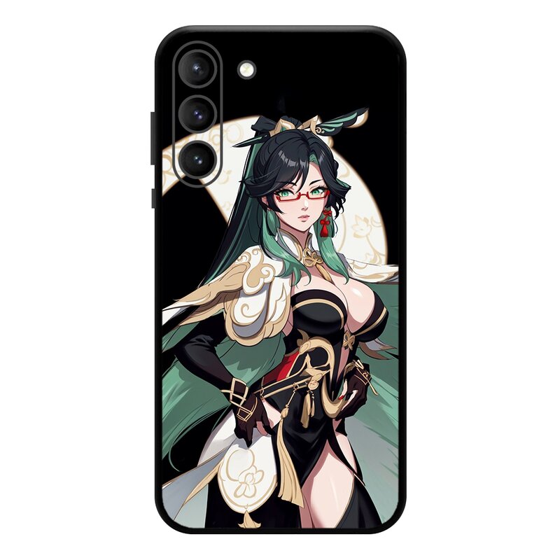 Xianyun Genshin Impact V4.4 Anemo Character 5Star Phone Case for SAMSUNG Galaxy S24 S23 Ultra S22+ S21 FE S20 A54 Note20Plus