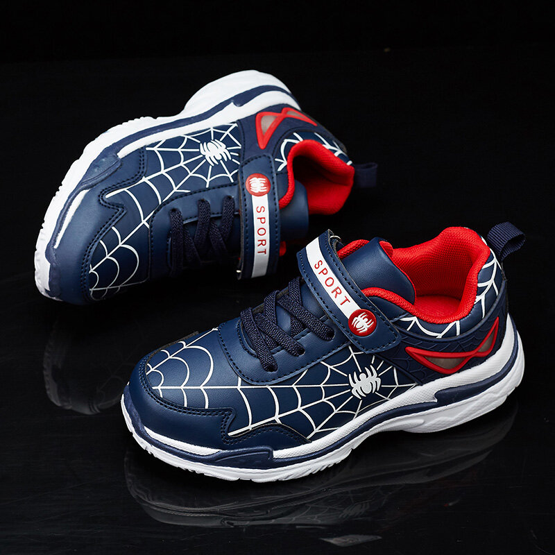 Luxury Kids Shoes Boys Sneakers PU Leather Children Sneakers 2023 New Fashion Casual Sports Tennis Shoes for Boy Free Shipping