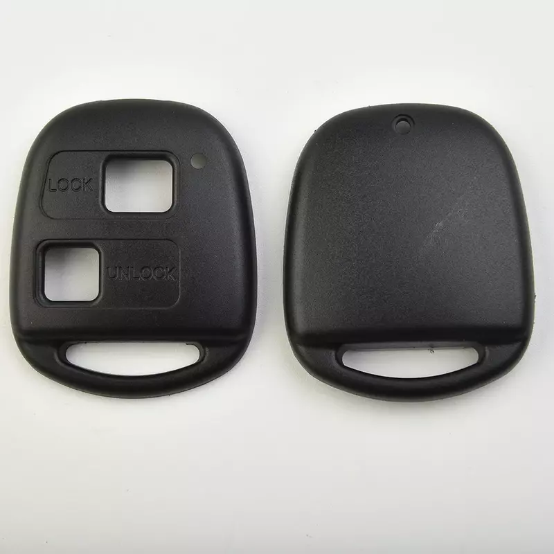 Anti-scratch caso chave do carro remoto, 2-botões Pad, Micro Switch, Shell para Toyota Yaris, Prius, Pixis, RAV4, Corolla