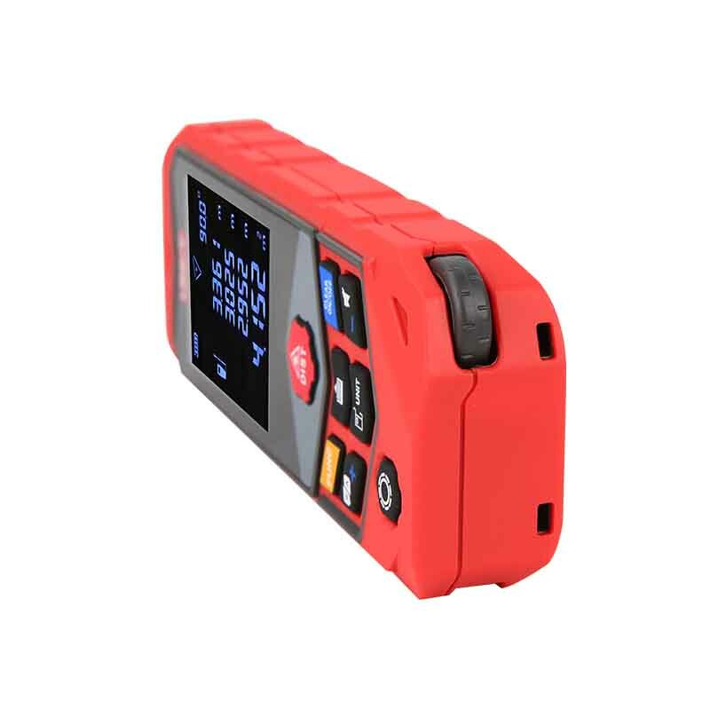 UNI-T LM50D Handheld Auto Voz/Áudio HD Display Laser Distância Medidor 50m Curvatura Medida Rangefinder Range Finder Tester