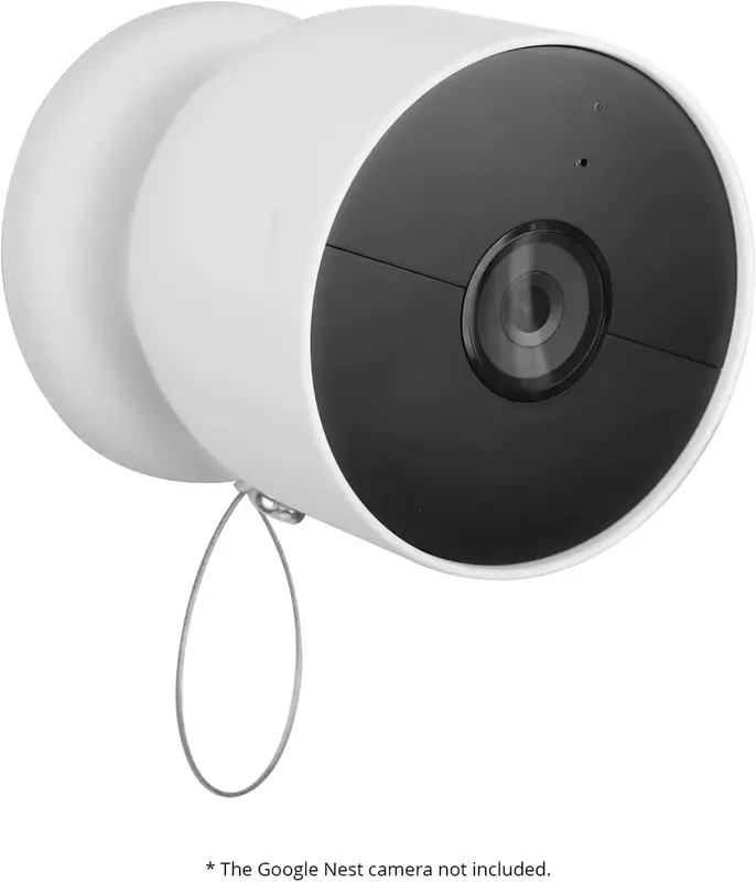 Google Nest Cam (배터리) 용 도난 방지 및 낙하 방지 보안 체인, 배터리