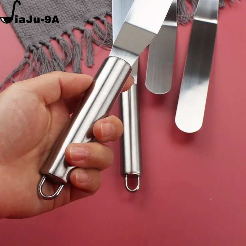 6/8/10/12 Inch Stainless Steel Cream Icing Frosting Spatula for Cake DIY Cake Decorating Tools  Utensils Accessories