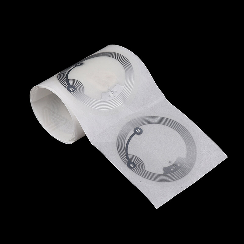 10PCS/Set Changeable Re-Writtable Round Dia 40mm Electronic Tag Sticker NFC Copy Clone Label