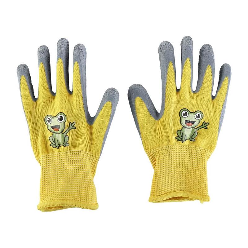 Non-Slip Gardening Gloves Safety Durable Breathable Work Gloves Protector Children Protective Gloves Kids