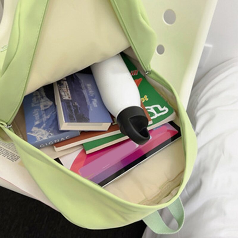Fashion School Backpack Solid Laptop Backpack School Bag for Women Men Teenagers