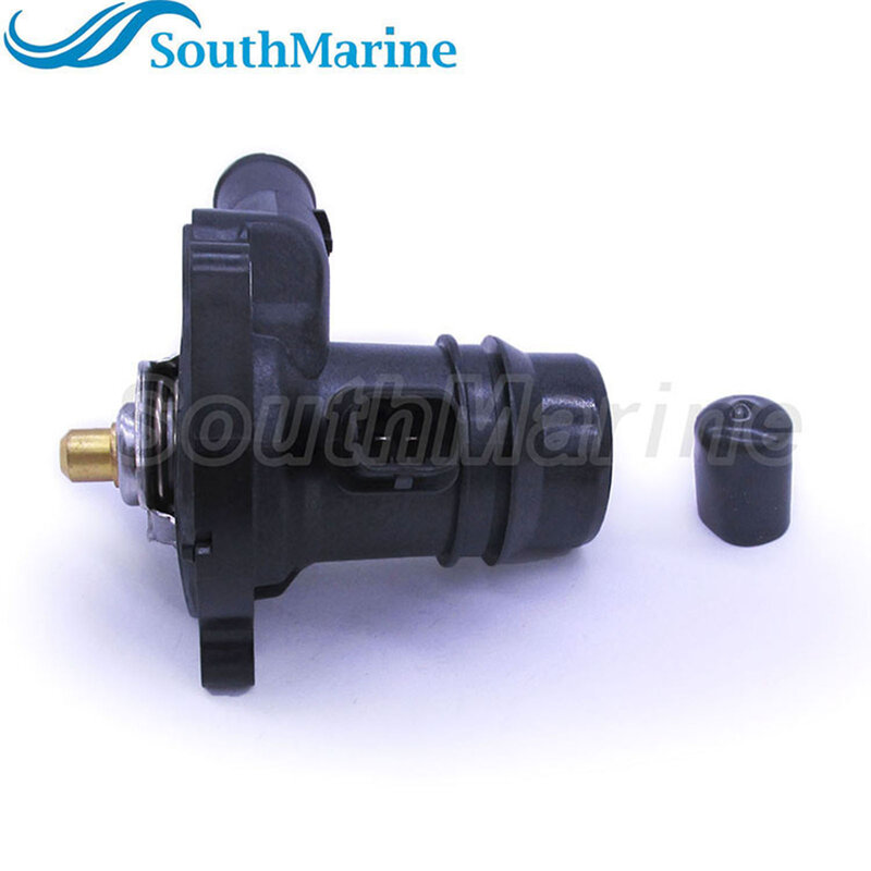 55565336 55579010 55593034 25200455 Coolant Thermostat with Housing for Chevy Cruze Limited Sonic Trax Buick Encore L4 1.4L