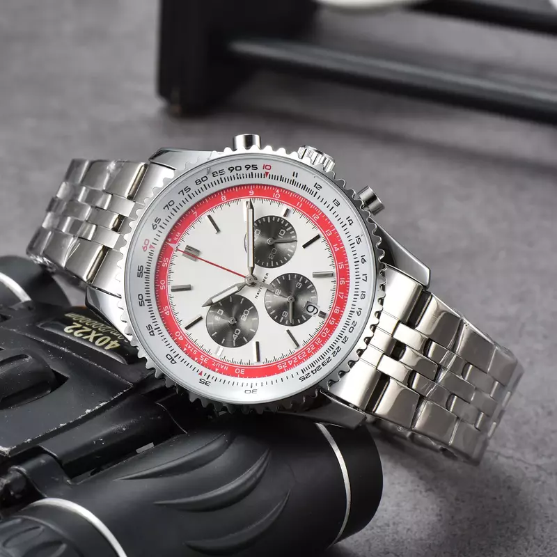 Hot Top Nieuwe Aaa + Horloges Voor Heren Top Kwaliteit Automatische Date Horloge Zakelijke Sport Chronograaf Mannelijke Klokken 2024