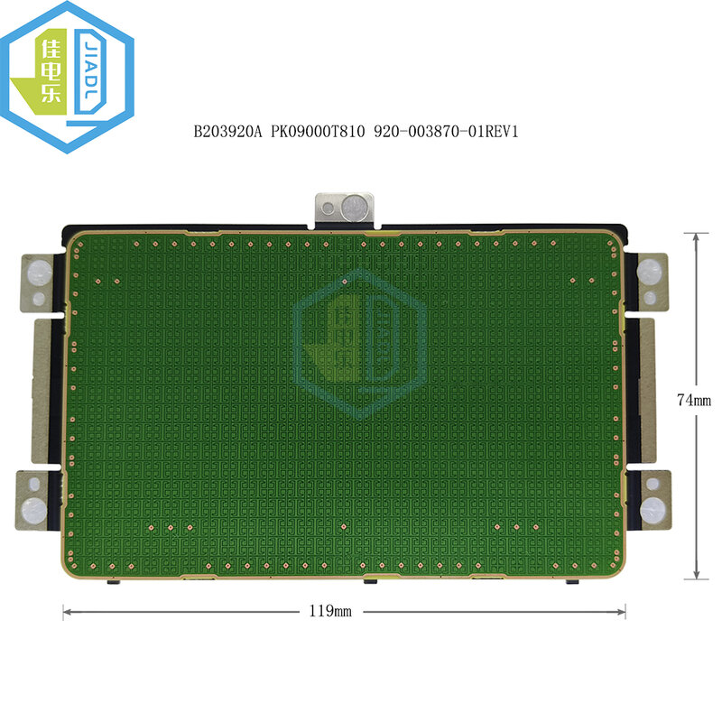 Touchpad para ordenador portátil Clickpad B203920A PK09000T810 920-003870-01REV1 B203920B PK09000T800 2H2016-24220I Trackpad Botón de ratón