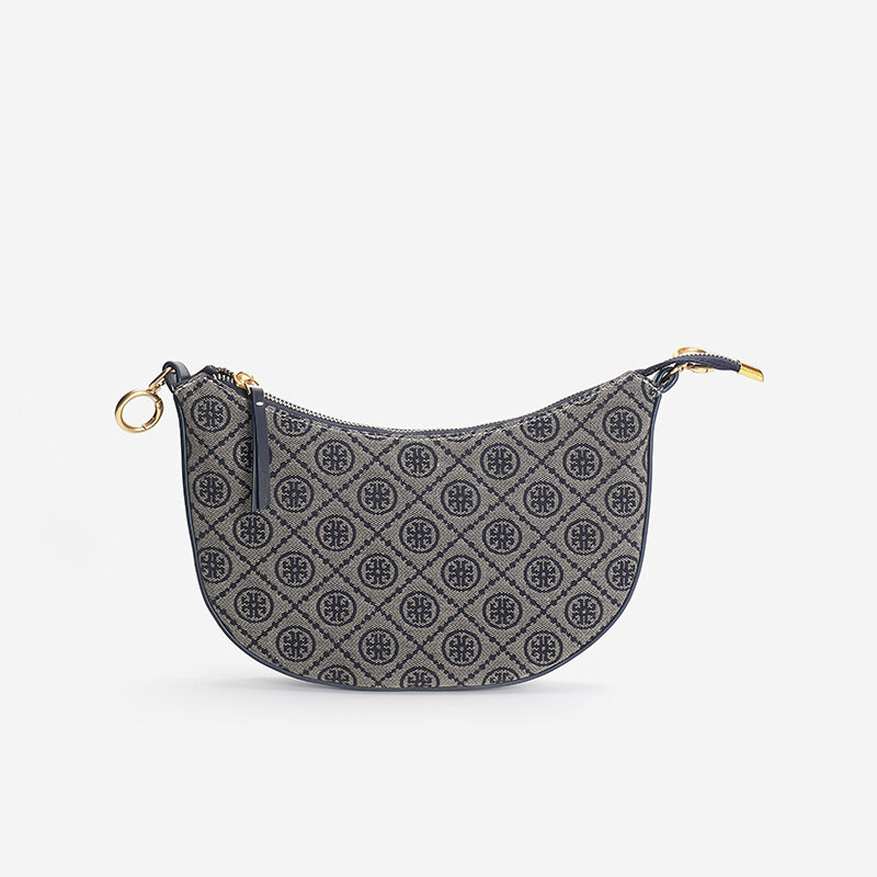 حقيبة هلال محمولة للنساء ، حقيبة تحت الإبط العصرية ، شائعة على الإنترنت ، حقيبة كتف متعددة الاستخدامات ، تي بي ، جديدة ،