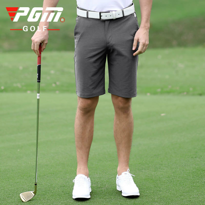 Pgm Männer Golfs horts Sommer solide erfrischende atmungsaktive Hosen bequeme Baumwolle Freizeit kleidung Sport bekleidung Sporta nzug kuz078