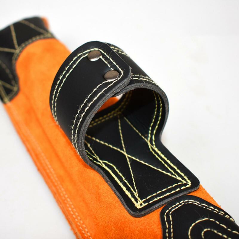 Chama Wearable retardador solda haste eletrodos titular, cintura saco, fivela de cinto ajustável, laranja e preto, acessório versátil