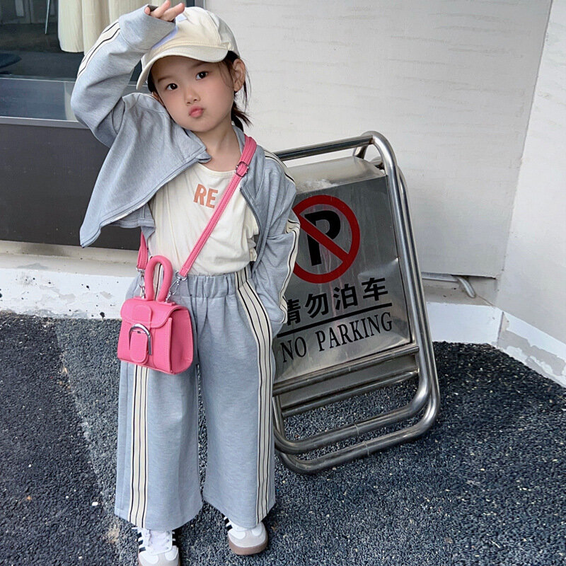 Mini Children Bags For Girl  2023 New Trend  Portable Texture Shoulder Crossbody Bag Sale With Free Shipping