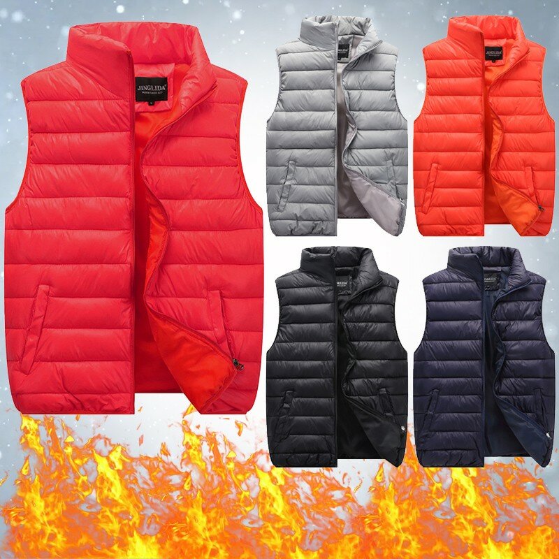 Colete ultraleve de pato feminino, casaco puffer sem mangas, jaqueta ultrafina, colete leve e quente, inverno, 2023
