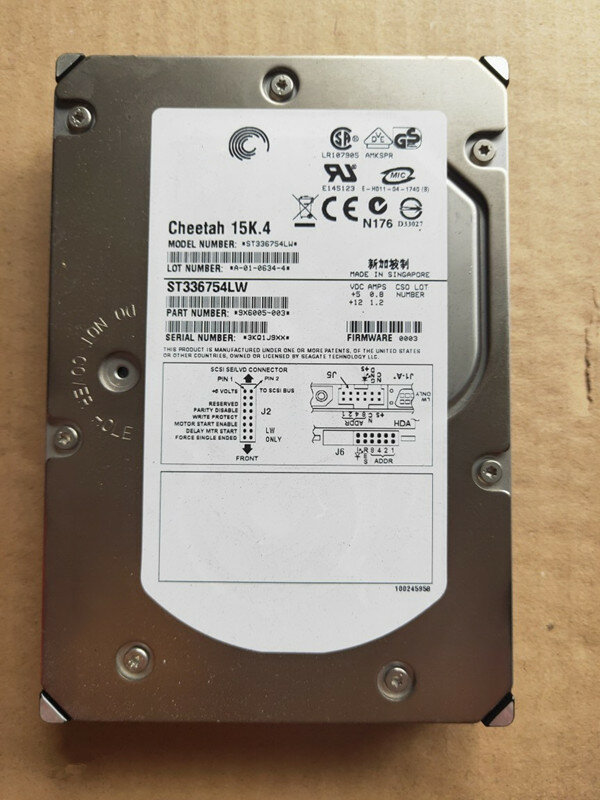 CHEETAH ST336754LW 36GB 15000U/min U320 SCSI 68-PIN 3,5'