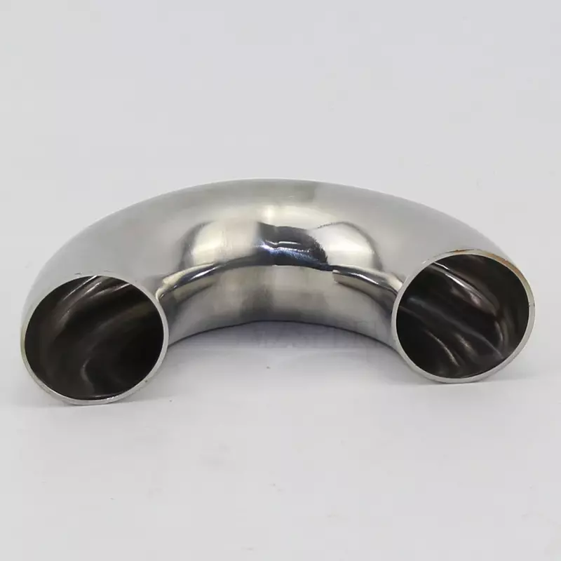 304 Stainless Steel Sanitary Weld 180 Degree Bend Elbow Pipe Fitting For homebrew Dairy Product 19mm-89mm