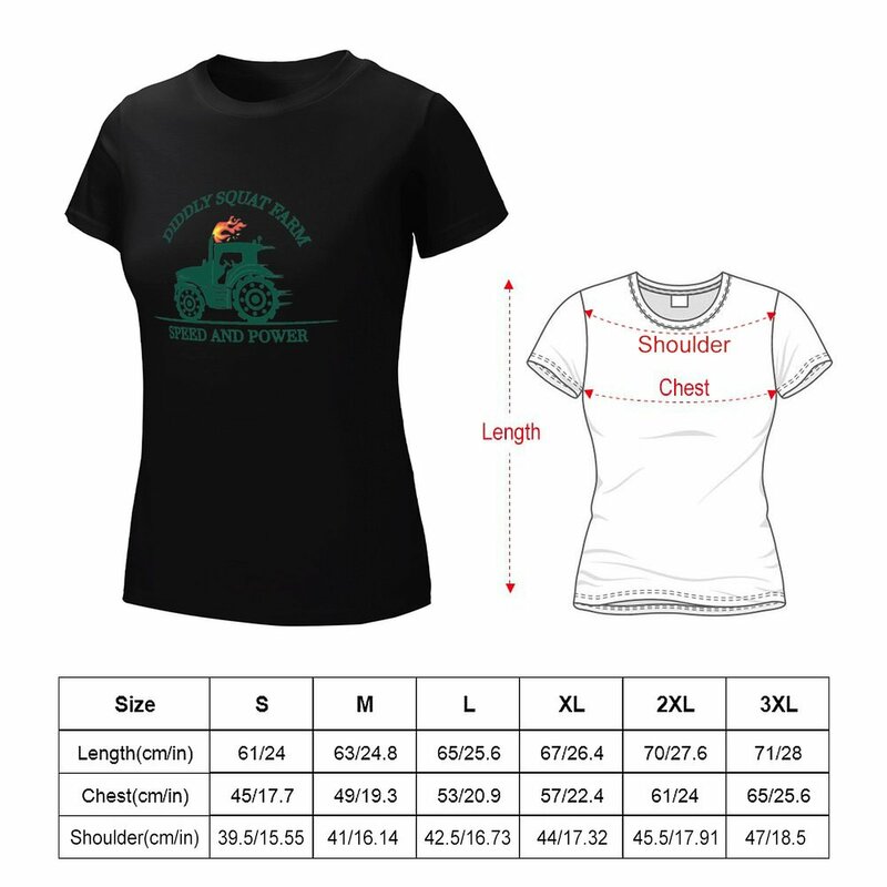 Diddly Squat Farm Green Geschenk für Fans T-Shirt Sommerkleid ung Grafik T-Shirts T-Shirts für Frauen