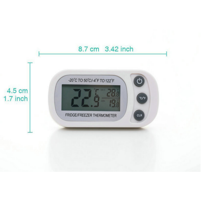 Elektronische Digitale Koelkast Elektronische Digitale Koude Opslag Anti Vocht Water Nauwkeurigheid Vriezer Koude Opslag Thermometer