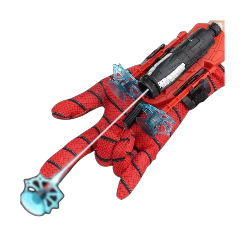 Вращающийся пусковой механизм «Человек-паук» Disney, мягкая пулемет на присоске, игрушка для детей, подарок на день рождения