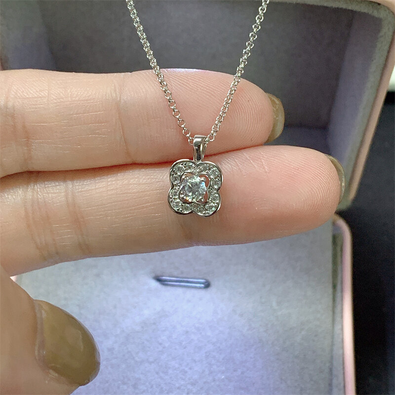 Mauboussin francuski luksusowy 925 srebrny naszyjnik biżuteria wisiorek damskie kolczyki pierścień Topaz darmowa wysyłka