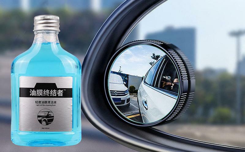 Car Glass Oil Film Remover, Auto Windshield Cleaner, Suprimentos de Limpeza Universal, Remover Marcas De Água, Líquido De Limpeza, 150ml