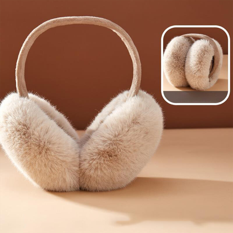 Plush Premium For Extra Comfort Fashion Winter Unisex Ear Muffs Universal Fit Foldable And Flexible