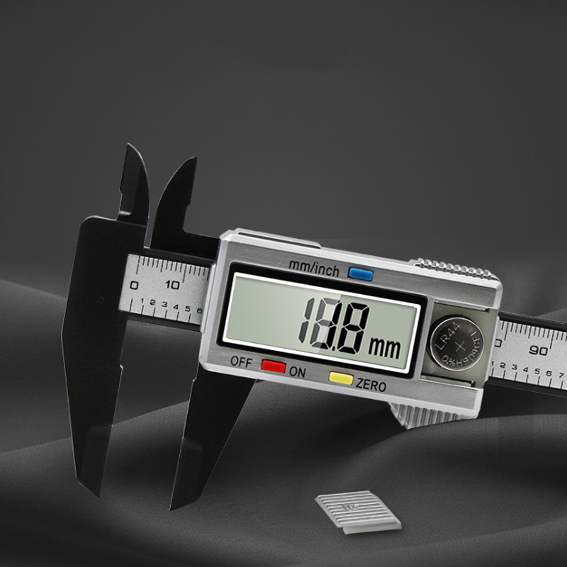 0-150mm Vernier Caliper Stainless Steel/Plastic LCD Digital Caliper 6 inch Instrument Depth Measuring Tools