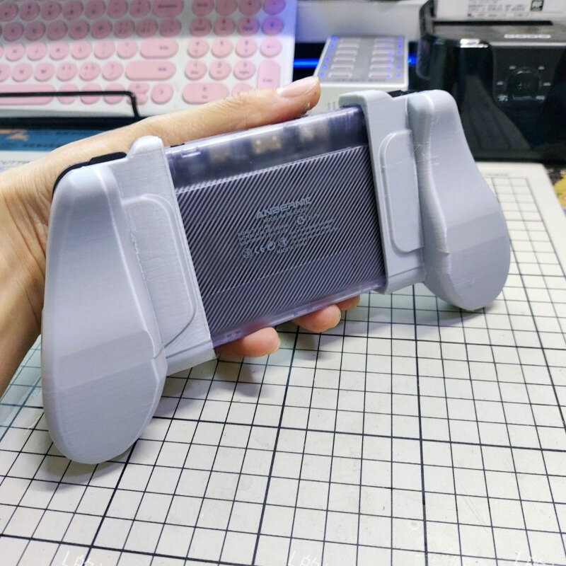 Per Anbernic RG35XX H rg35xxh stampa 3D Console di gioco gamepad a mano impugnatura impugnatura Base di palma Display tavolo foro piastra staffa