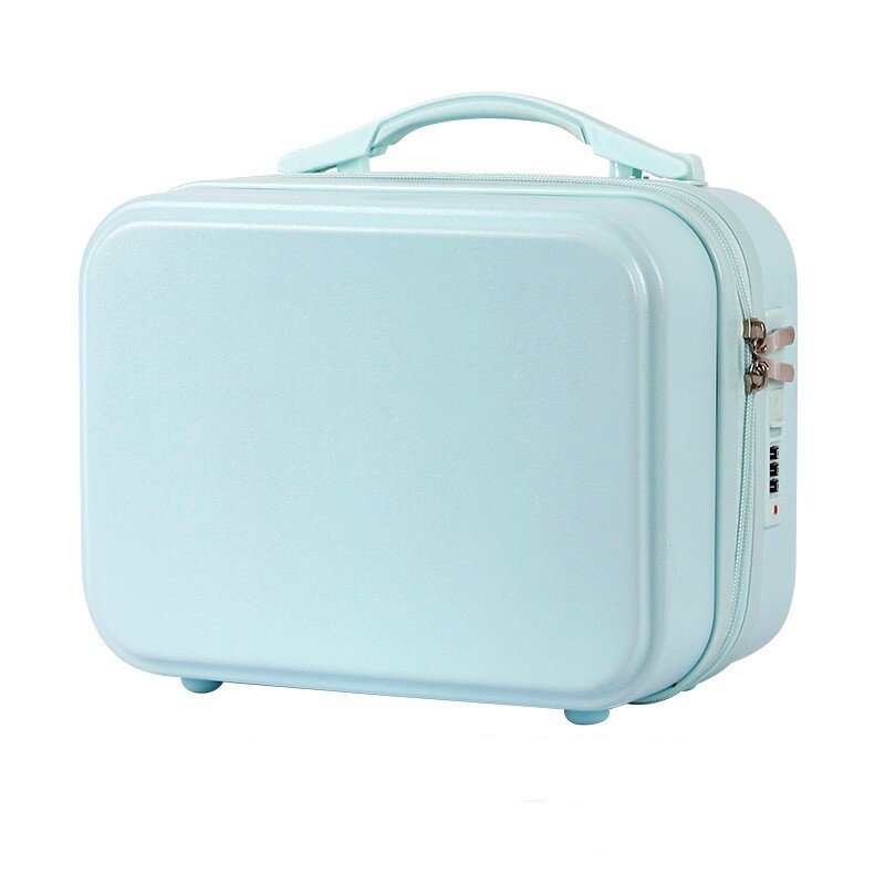 2024 Cute Carrying Case 14 inch Makeup Bag Small Box Zipper Short Distance Mini Storage Box Gift Box with Handheld Gift Bag