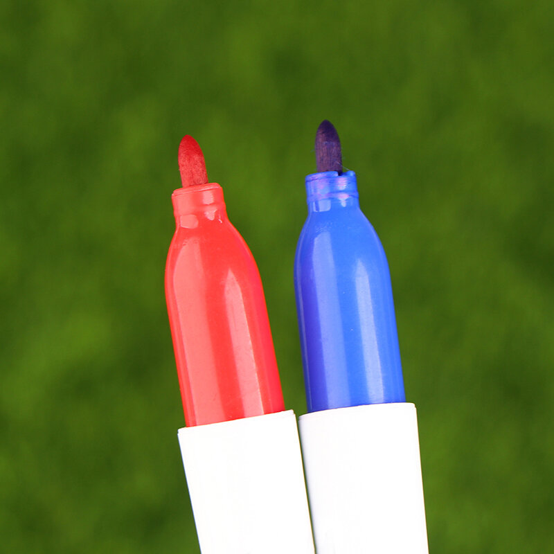 1 Набор двусторонний маркер для шариковых линий для гольфа с 2 маркировочными ручками шаблон для выравнивания инструмент для маркировки портативные спортивные аксессуары