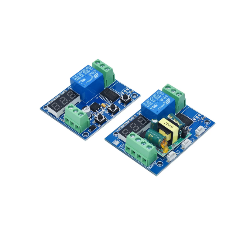 New 12V/220V multi-mode delay relay module can be switched on and off at regular intervals