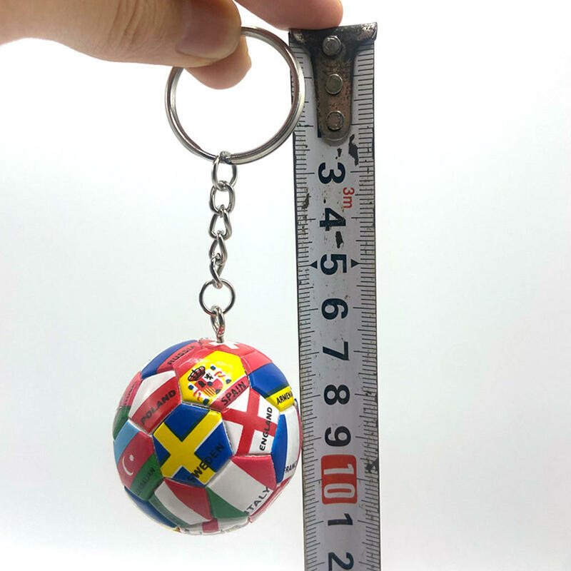 PVC Football Keychain Ornaments Business Volleyball Beach Ball Sport For Players Student Sports Souvenirs Competition Prizes