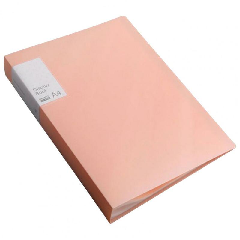 Sheet Protector Waterproof Student File Folder Book Binder Office Supplies