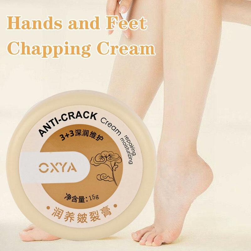 Crema per i piedi Anti-essiccazione Crack crema per la riparazione del tallone crema per la rimozione dei piedi per la cura della mano 15g pelle morta A5F3